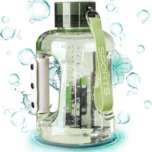 Hydrogen-Enriched Portable Water Bottle 1.5L - Molecular Hydrogen Water Generator for Sports Use